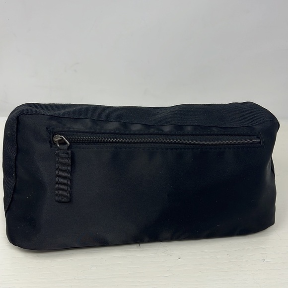 Narciso Rodriguez Black Satin Zip Clutch Bag - Picture 5 of 10